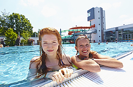 Ob Freizeit-, Sport- oder Freibad – eine Fahrt zum Nettebad lohnt sich zu jeder Jahreszeit. Foto: Stadtwerke Osnabrück