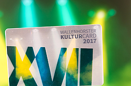 Kultur lässt sich in Wallenhorst in vielfältiger Weise live erleben – mit der Kulturcard sogar zu vergünstigten Preisen und mit weiteren Vorteilen.