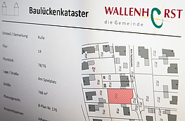 Das Baulückenkataster ist für die Gemeindeverwaltung ein Baustein, um der hohen Nachfrage nach Wohnraum in Wallenhorst Rechnung zu tragen.
