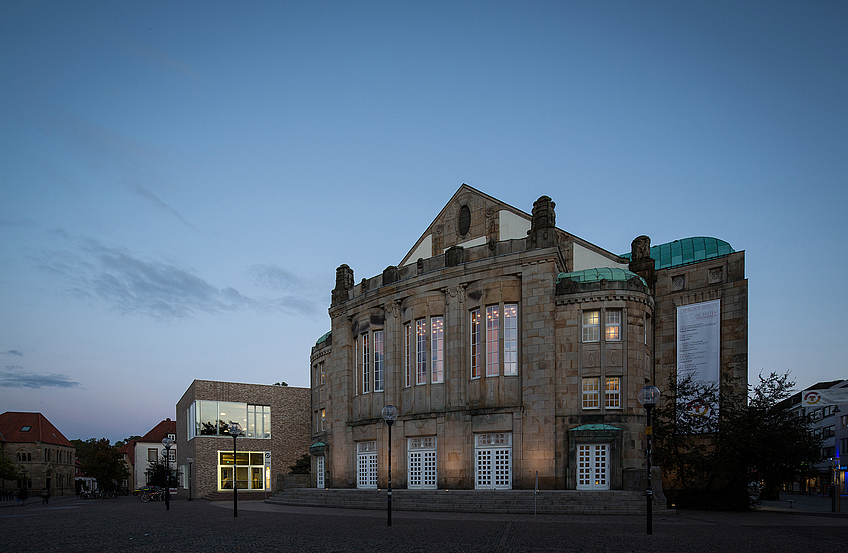 Theater am Domhof in Osnabrück. Foto: Marius Maasewerd