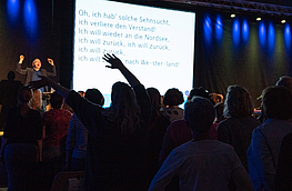 Das Rudelsingen in Wallenhorst erfreut sich wachsender Beliebtheit.