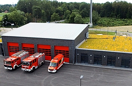 Luftbild Feuerwehrhaus Rulle