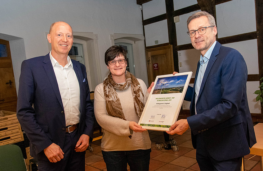 Ausgezeichnet mit dem Wallenhorster Umwelt- und Klimaschutzpreis 2019: Kindergarten St. Raphael
