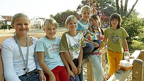 Kinder am Schulzentrum Wallenhorst