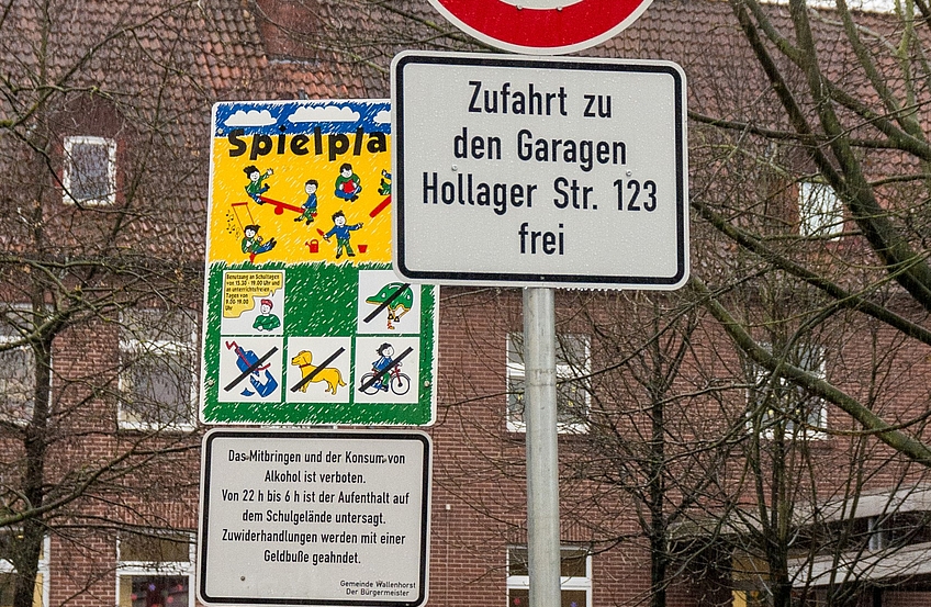 Der Schulhof der Erich-Kästner-Schule steht als Parkplatz nicht mehr zur Verfügung.
