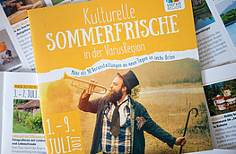 Das Programmheft mit allen „sommerfrischen Kulturangeboten“ ist unter anderem im Wallenhorster Rathaus erhältlich.