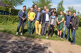Ein großes Team hat sich um die neue Zugänglichkeit verdient gemacht.