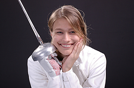 Als erster Degenfechterin in der Geschichte gelang Britta Heidemann das „Goldene Triple“ — also Olympiasieg, Welt- und Europameistertitel zur gleichen Zeit. Foto: Manfred Herrig