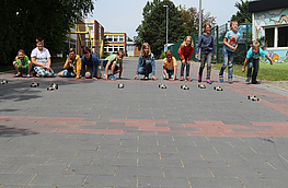 Auf die Plätze, fertig, los! Am Ende des Tags der Technik gab es nur Gewinner. Foto: Petra Barth / Landkreis Osnabrück