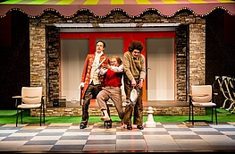 Szene aus der Inszenierung „Die Physiker“ (Foto: Marek Kruszewski / Theater Osnabrück)