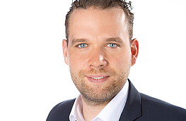 André Hehemann informiert in seinem Vortrag über neue Vertriebswege im Internet. Foto: Suchhelden GmbH